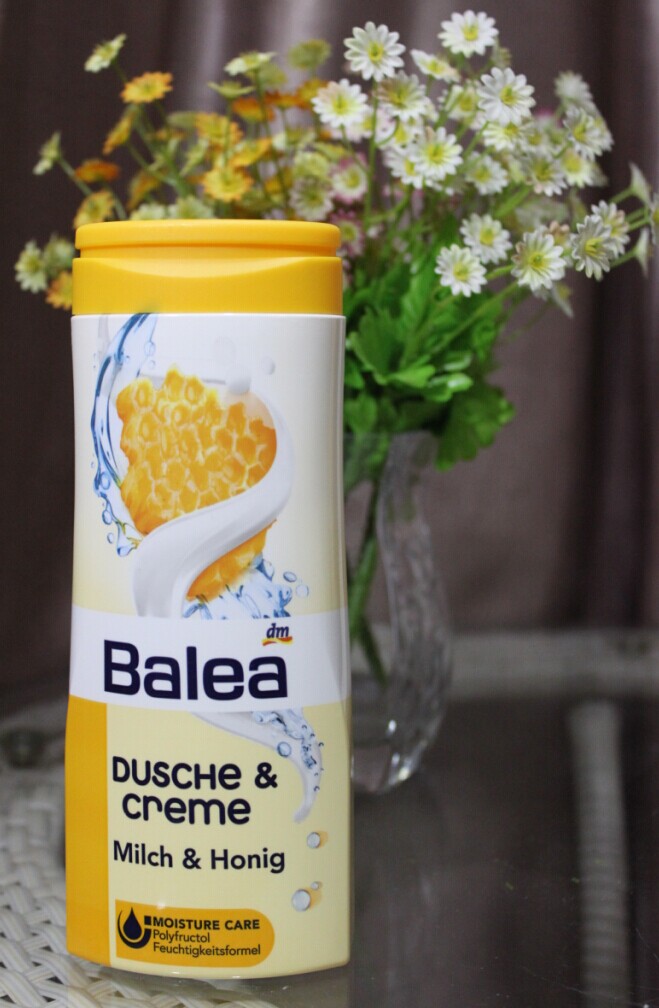 德国原装Balea芭乐雅蜂蜜牛奶美白保湿沐浴露