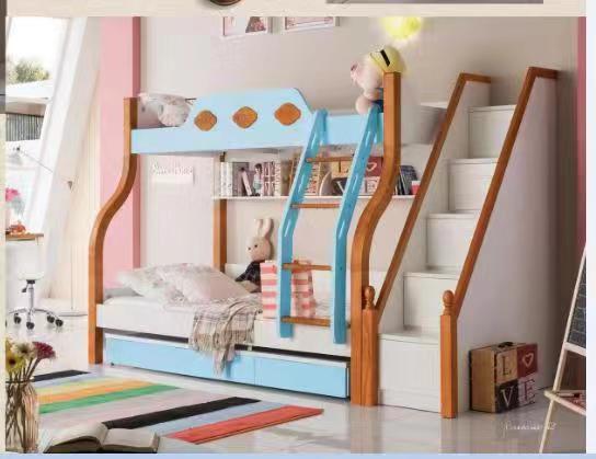 政君运－低碳双层儿童床k25 1.2米 带梯子 带抽床 相当于三张床