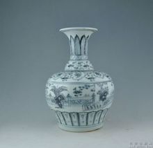 高仿明洪武青花松竹梅瓶