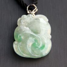 福在眼前吊坠(天然翡翠A货)
